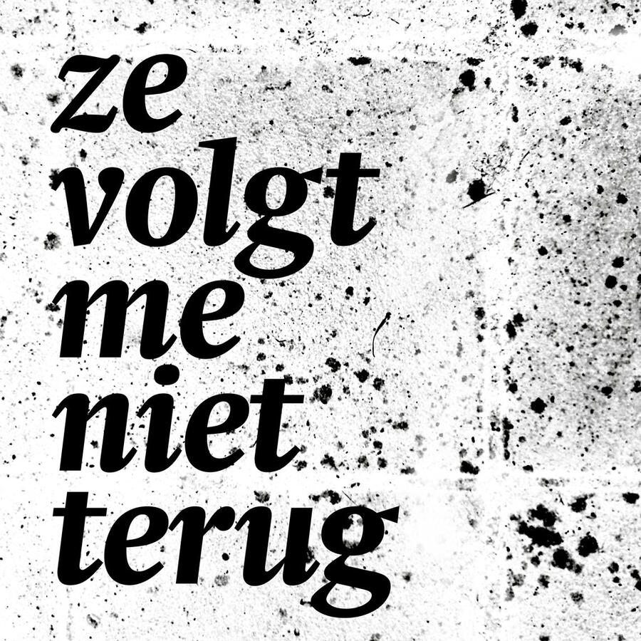 Ze volgt me niet terug